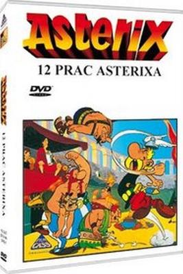 Okładka książki Asterix 12 prac Asterixa
