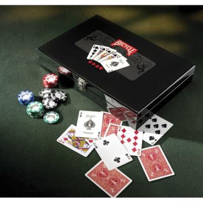 Bicycle Poker Master Set. Wydawca: U.S.Playing Card Company. SmakLiter.pl Opakowanie Bicycle Poker Master Set