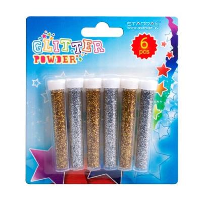 Opakowanie Brokat sypki złoty i srebrny