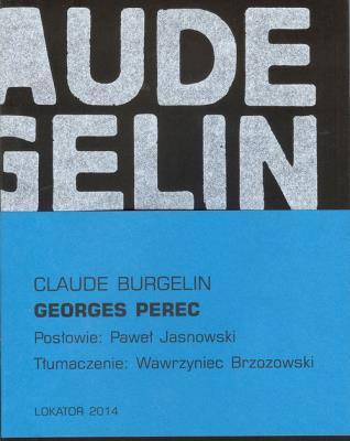 Okładka książki Georges Perec - Claude Burgelin