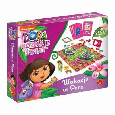 Opakowanie Gra 3D Wakacje w Peru - Dora poznaje świat ALEX