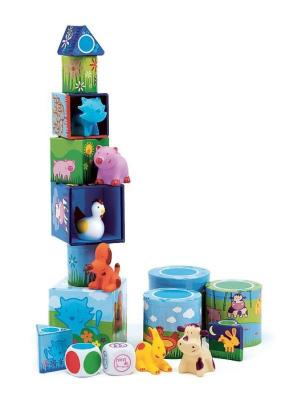 Gra planszowa - Zestaw Ludanimo. Wydawca: Djeco. SmakLiter.pl Opakowanie Gra planszowa - Zestaw Ludanimo