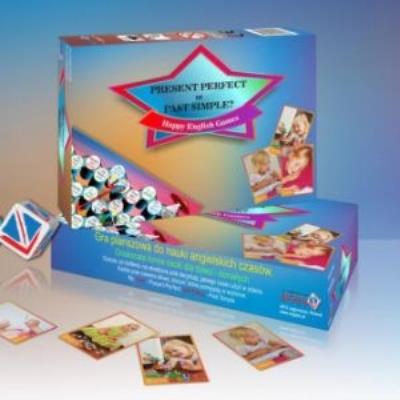 Gra - Present Perfect or Past Simple? REGIPIO. Wydawca: Regipio. SmakLiter.pl Opakowanie Gra - Present Perfect or Past Simple? REGIPIO