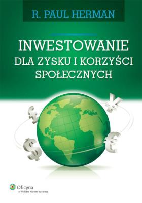 Okładka książki Inwestowanie dla zysku i korzyści społecznych