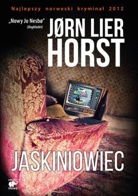 Jaskiniowiec. Autor: Jorn Lier Horst. SmakLiter.pl Okładka książki Jaskiniowiec