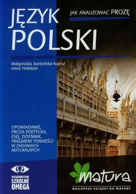Okładka książki Język polski Jak analizować prozę