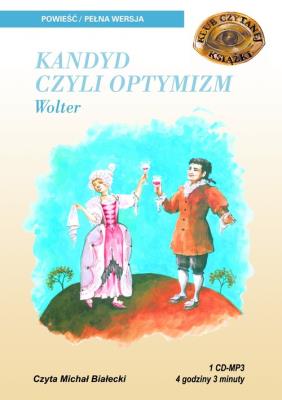 Kandyd czyli optymizm - Audiobook. Autor: Wolter. SmakLiter.pl Okładka książki Kandyd czyli optymizm - Audiobook