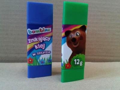 Opakowanie Klej w sztyfcie znikający 12g (12szt) BAMBINO