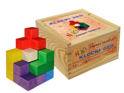 Okładka książki Klocki GEO