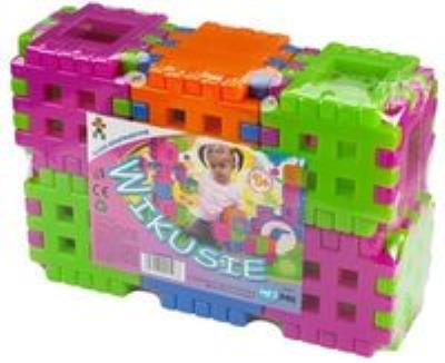 Opakowanie Klocki konstrukcyjne Wikusie 36 elementów