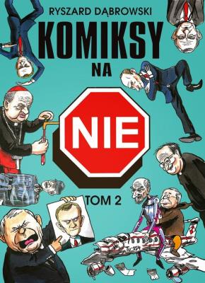 Komiksy na NIE Tom 2. Autor: Dąbrowski Ryszard. SmakLiter.pl Okładka książki Komiksy na NIE Tom 2