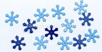 Okładka książki KONFETTI PLATKI SNIEGU 14G NIEBIESKIE