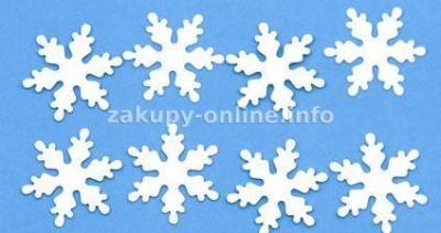 Okładka książki KONFETTI PLATKI SNIEGU BIALE 25MM 14G