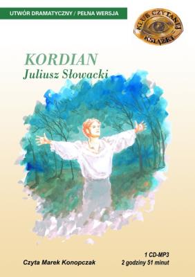Kordian audiobook. Autor: Juliusz Słowacki. SmakLiter.pl Okładka książki Kordian audiobook