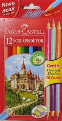 Okładka książki KREDKI DWUSTRONNE 12+3 BPZ-FABER CASTELL