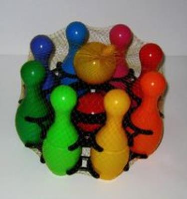 Kręgle mini w koszyku. Wydawca: Tupiko. SmakLiter.pl Opakowanie Kręgle mini w koszyku