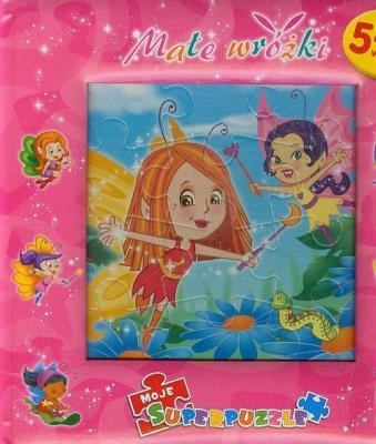 Okładka książki Małe wróżki. Super puzzle