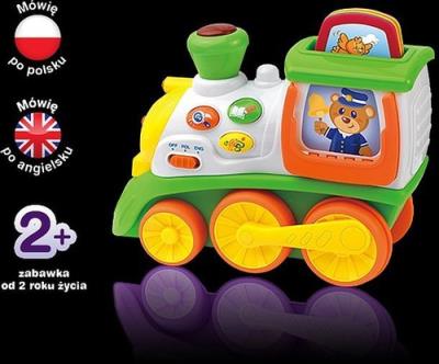 Mój pierwszy pociąg - zwierzęta DUMEL. Autor: Dumel Discovery. SmakLiter.pl Okładka książki Mój pierwszy pociąg - zwierzęta DUMEL