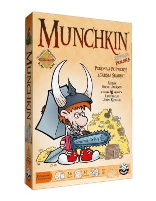 Munchkin Edycja Polska BLACK MONK. Autor: MUNPL126. SmakLiter.pl Okładka książki Munchkin Edycja Polska BLACK MONK