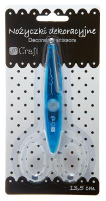 Okładka książki NOZYCZKI DEKORACYJNE 13,5 CM BPZ-DP CRAFT