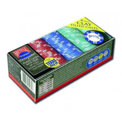 Poker 100 żetonów Bicycle. Wydawca: United States Playing Card Company. SmakLiter.pl Opakowanie Poker 100 żetonów Bicycle