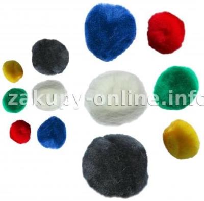 Okładka książki POMPONY AKRYLOWE MIX 68 SZT YFS0124