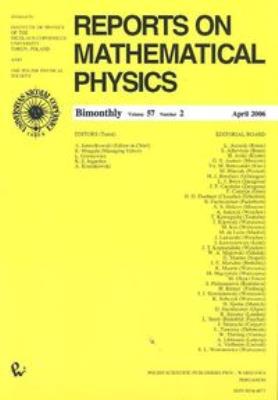 Opakowanie Reports on Mathematical Physics 57/2