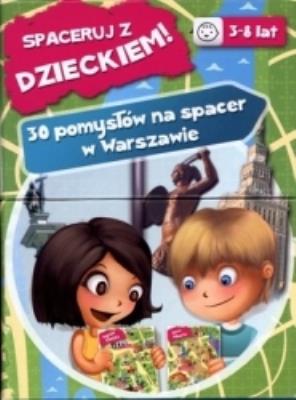 Spaceruj z Dzieckiem! 30 pomysłów na spacer.... Autor: Raś Lidia. SmakLiter.pl Okładka książki Spaceruj z Dzieckiem! 30 pomysłów na spacer...