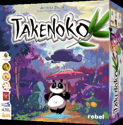 Takenoko Gra. Autor: Bauza Antoine. SmakLiter.pl Okładka książki Takenoko Gra