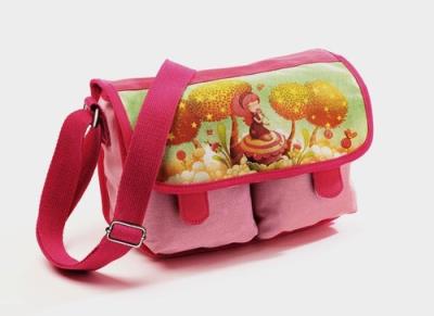 Torba materiałowa różowa. Autor: DJ06651. SmakLiter.pl Okładka książki Torba materiałowa różowa