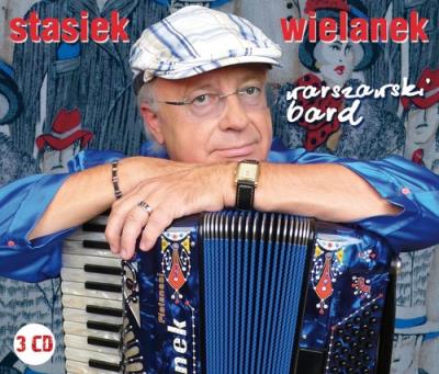 Warszawski bard. Autor: Stasiek Wielanek. SmakLiter.pl Okładka książki Warszawski bard
