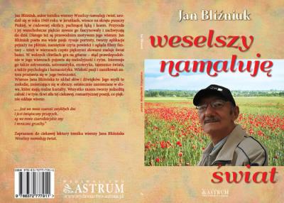 Weselszy namaluję świat. Autor: Bliźniuk Jan. SmakLiter.pl Okładka książki Weselszy namaluję świat