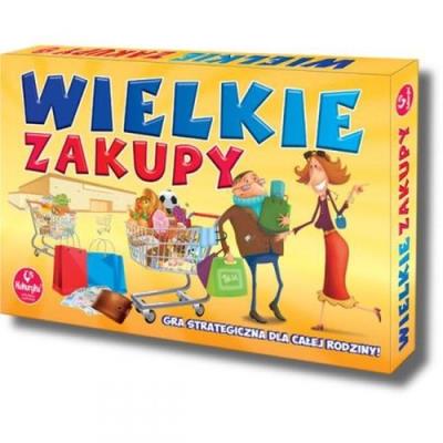 Wielkie zakupy. Wydawca: Kukuryku. SmakLiter.pl Opakowanie Wielkie zakupy