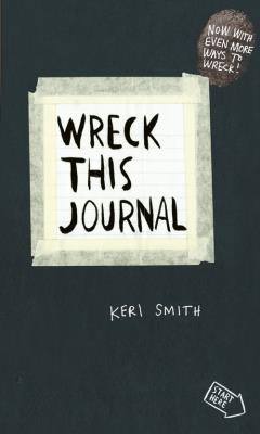 Wreck This Journal. Autor: Smith Keri. SmakLiter.pl Okładka książki Wreck This Journal