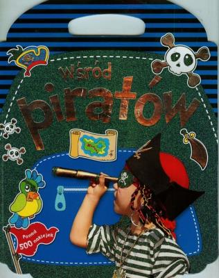 Okładka książki Wśród piratów. Ponad 500 naklejek