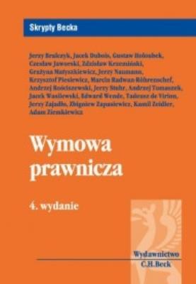 Okładka książki Wymowa prawnicza