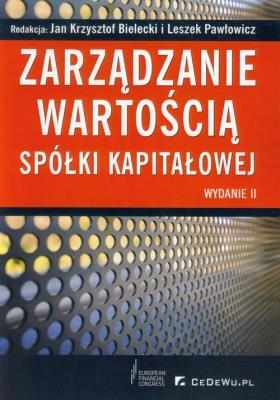 Okładka książki Zarządzanie wartością spółki kapitałowej