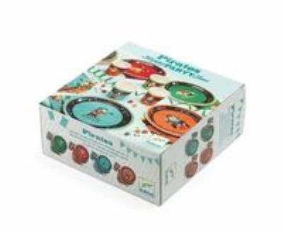 Zestaw do organizacji przyjęcia Piraci. Wydawca: Djeco. SmakLiter.pl Opakowanie Zestaw do organizacji przyjęcia Piraci