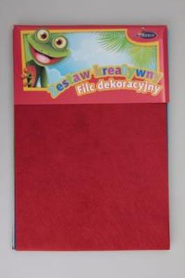 Okładka książki Zestaw Kreatywny - Filc 10 arkuszy