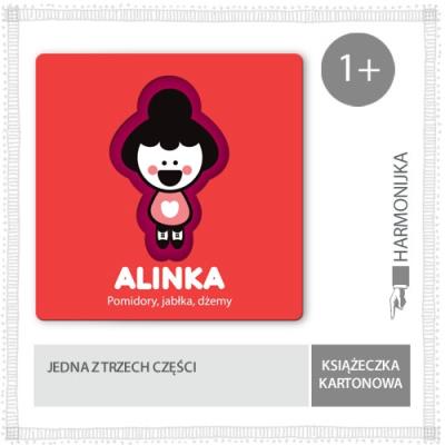 Alinka. Pomidory, jabłka, dżemy. Autor: Ingakku Riukimiuki. SmakLiter.pl Okładka książki Alinka. Pomidory, jabłka, dżemy