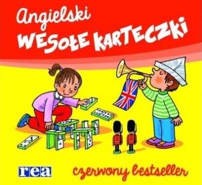 Okładka książki Angielski - wesołe karteczki. Czerwony bestseller