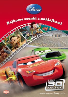 Bajkowe scenki z naklejkami - Filmy Disney/Pixa. Autor: Opracowanie zbiorowe. SmakLiter.pl Okładka książki Bajkowe scenki z naklejkami - Filmy Disney/Pixa