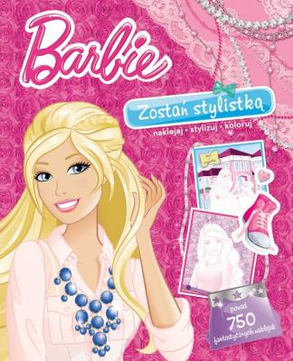 Barbie. Teczka stylistki. Autor: Opracowanie zbiorowe. SmakLiter.pl Okładka książki Barbie. Teczka stylistki