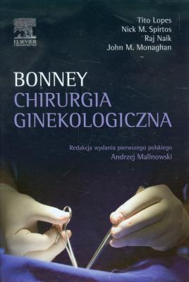 Okładka książki Chirurgia ginekologiczna Bonney