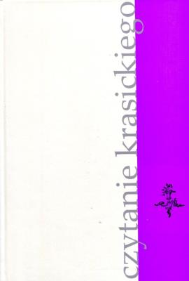 Opakowanie Czytanie Krasickiego