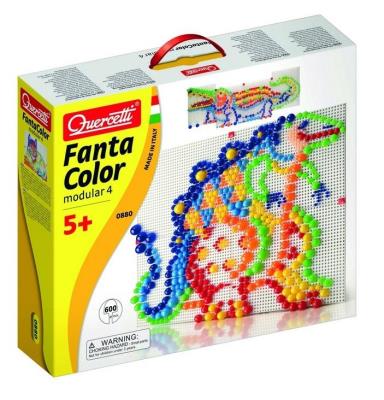 Fantacolor mozaika 600 elementów. Wydawca: Quercetti. SmakLiter.pl Opakowanie Fantacolor mozaika 600 elementów