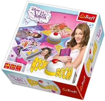 Okładka książki Gra - Boom Boom Violetta TREFL