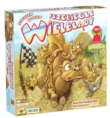 Gra - Przebiegłe wielbłądy LUCRUM. Autor: praca zbiorowa. SmakLiter.pl Okładka książki Gra - Przebiegłe wielbłądy LUCRUM