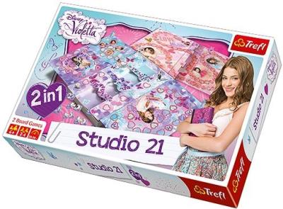 Gra - Violetta Studio 21 TREFL. Autor: 01133. SmakLiter.pl Okładka książki Gra - Violetta Studio 21 TREFL