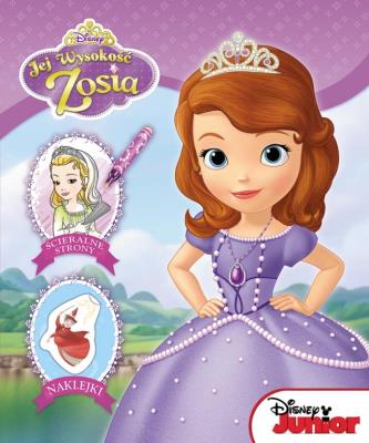 Jej wysokość Zosia. Kolorowanka z naklejkami. Autor: Opracowanie zbiorowe. SmakLiter.pl Okładka książki Jej wysokość Zosia. Kolorowanka z naklejkami